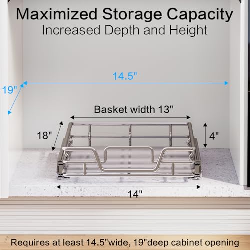 Kitchen Cabinet Pull Out Shelf and Drawer Organizer Slide - Image 3