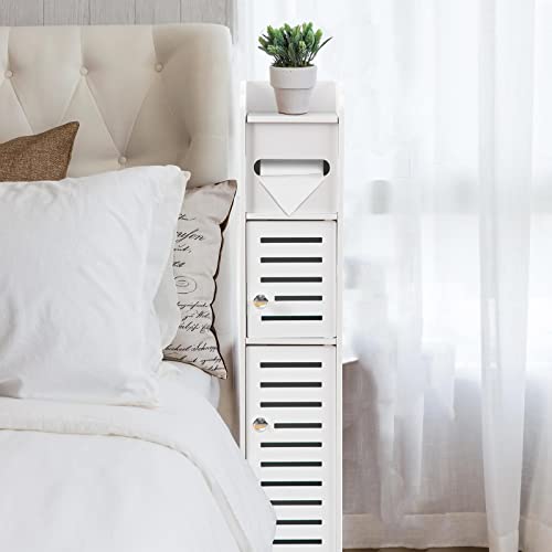 TuoxinEM Storage Cabinet for Small Spaces, Over The Toilet - Image 7