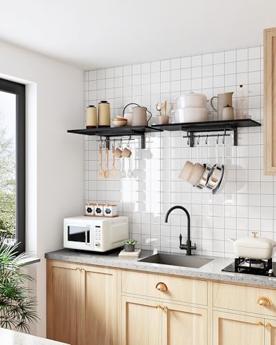 CHOEZON Wall-Mounted Pot Racks, Set of 2 Hanging Pot | All Products - Image 4