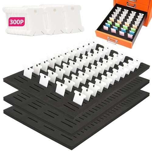 3 Packs DIY-Cut EVA Foam Insert with 300PCs Embroidery - Image 2