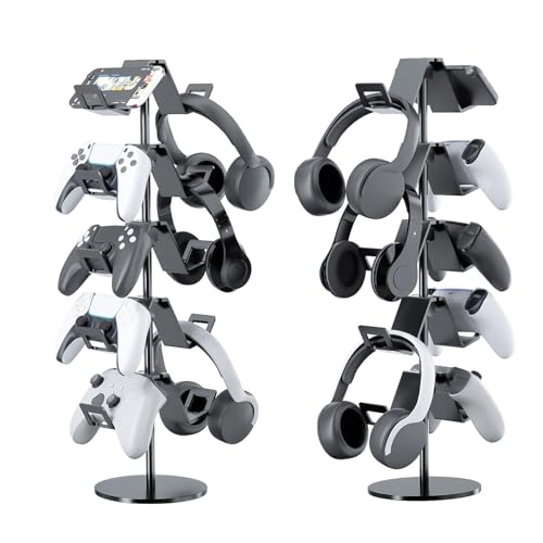 Controller Stand,5 Tier Headphone Holder for Classroom - Image 2