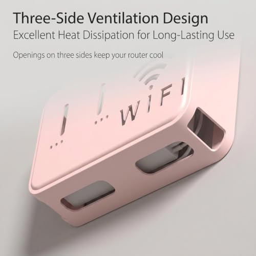 Wall Mounted Router Storage Box,Wireless Router Storage Organizer - Image 4