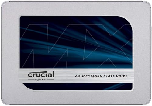 Crucial MX500 1TB 3D NAND SATA 2.5 Inch Internal SSD, up - Image 2