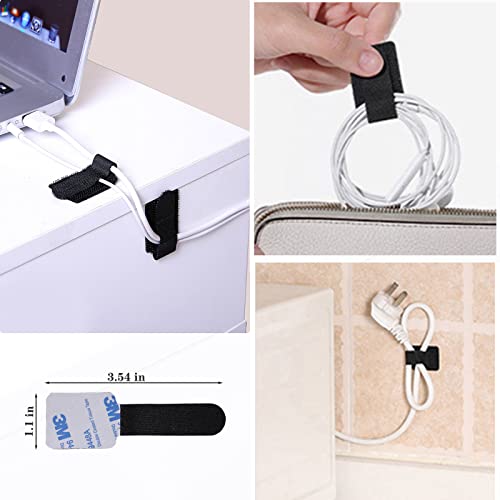 N NOROCME 192 PCS Cable Management Kit 4 Wire Organizer Sleeve - Image 7
