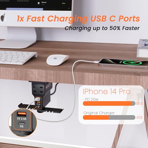 Multi-Function Desk Headphone Hanger Hook Gaming Office - Image 5