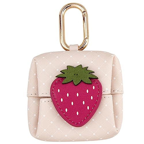 Uonlytech Cartoon Fruit Earbud Case with Hook Small Change Purse - Image 2