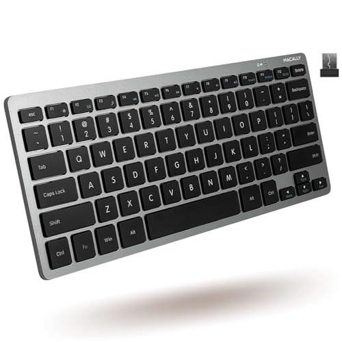 Macally Small Wireless Keyboard - Image 2