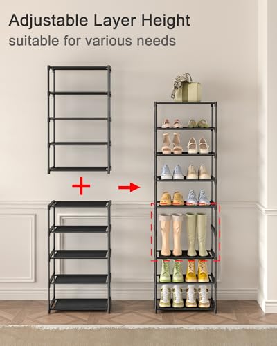 Autonomier 5-Tier Extra Small Shoe Rack (16.3" Wide), Narrow - Image 5