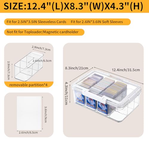 Portable Card storage box with 12 | Home Organization - Image 4