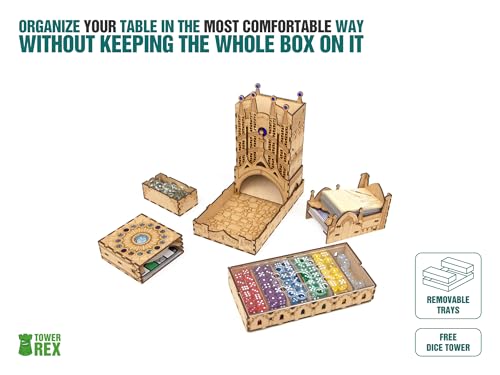 TowerRex Organizer for Sagrada Board Game, Sagrada Expansions - Image 3