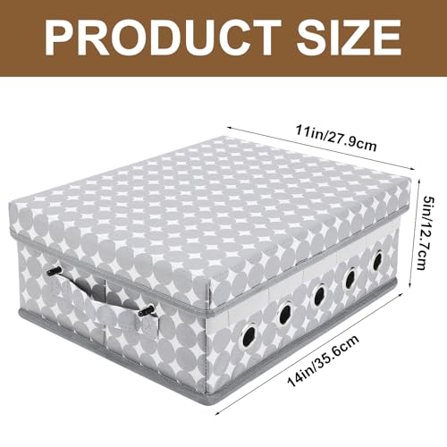 Cinnvoice 2 Pack Christmas Gift-Wrapping Ribbon Container - Image 4