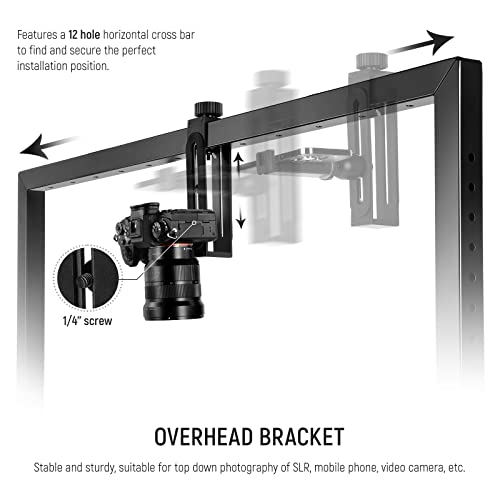 NEEWER Overhead Camera Mount Rig for Top Down Shots, Heavy Duty - Image 7