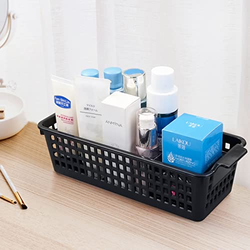 Slim Plastic Basket Storage Basket, 6 Packs - Image 5