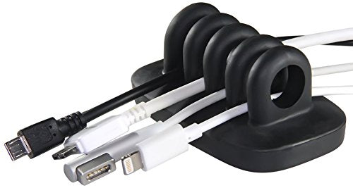Desktop Cable Organizer, Cord Holder for Desk and Ni | Cable Managemen - Image 2