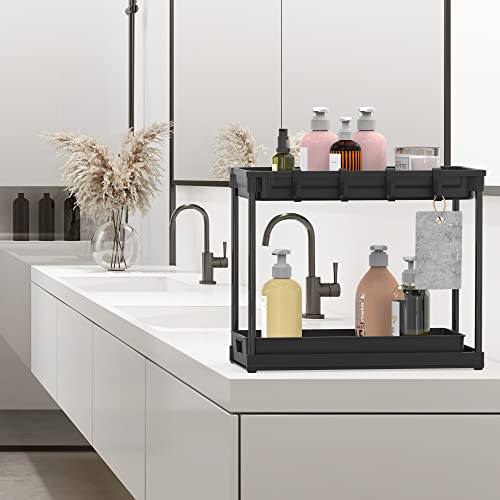Simple Houseware 2-Tier Standard Under Sink Storage | All Products - Image 5