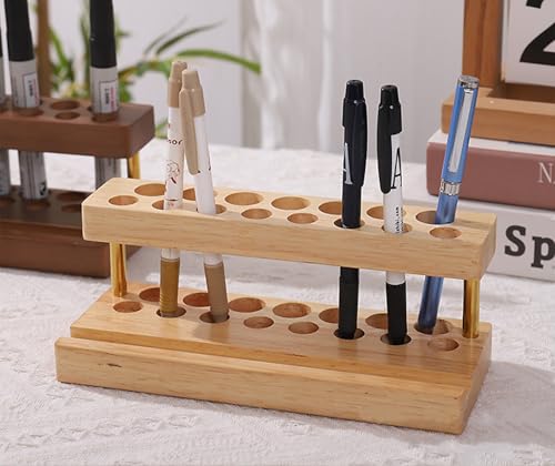 Pen Holder for Desk, Pencil Organizer, Fountain Pen Display Stand - Image 7