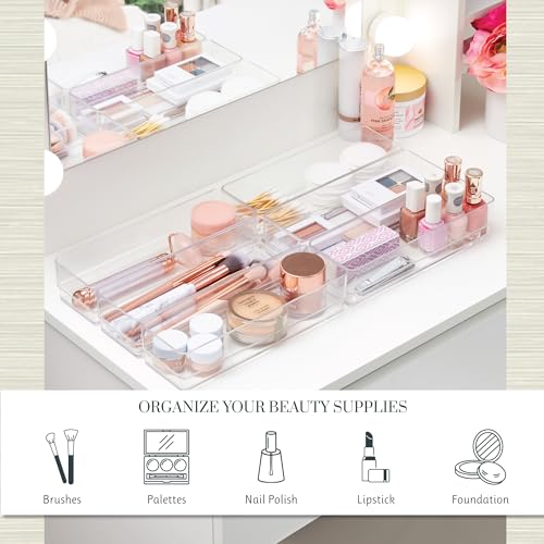 STORi SimpleSort 6-Piece Stackable Clear Drawer Orga | All Products - Image 4