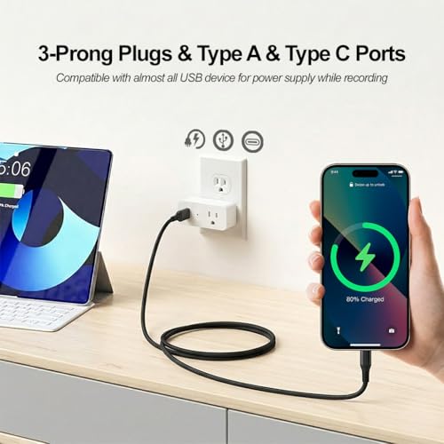 ULar 1080P WiFi Wall Outlet Camera with 32 GB Card Local Storage - Image 7