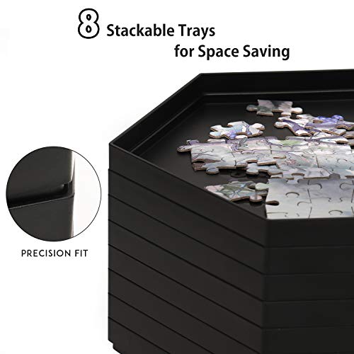 Becko US 8 Puzzle Sorting Trays with Lid, Puzzle Sorters - Image 4
