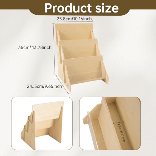 Greeting Card Display Stand, 3 Tier Postcard Display | All Products - Image 5