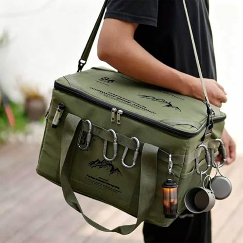 GoldCamp 35L Camping Tote Organizer–Portable Gear Bag | Garage Storage - Image 5
