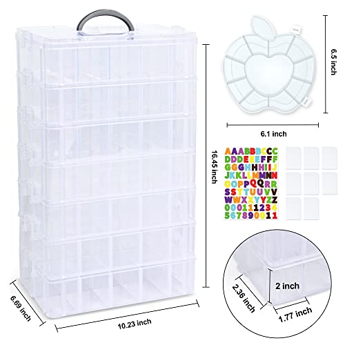 7 Layers Stackable Storage Container, 70 | Home Organization - Image 4
