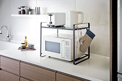 YAMAZAKI Home Expandable Kitchen Counter Organizer, Steel - Image 3