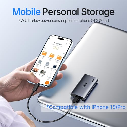 SSK Portable SSD 1TB Up to 2000 MB/s External Solid State Hard - Image 6