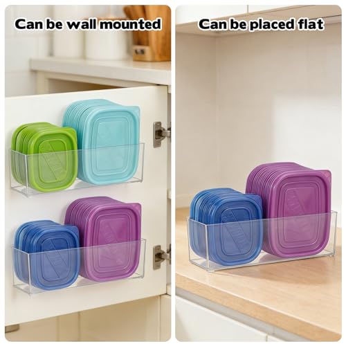 Rainmae 2 Pack Kitchen Cabinet Door Organizer, Lid Organizer - Image 5