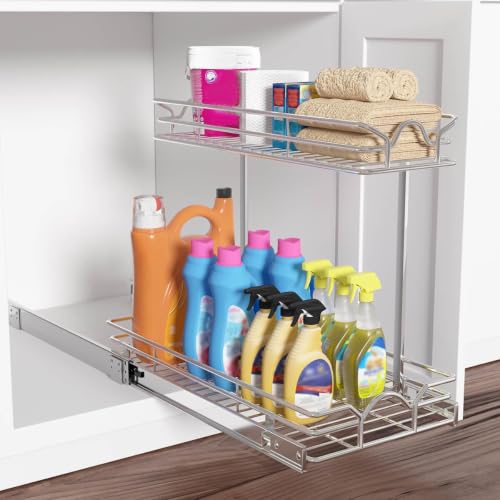 OCG Under Sink Cabinet Organizer Two Tier Pull Out S | All Products - Image 4