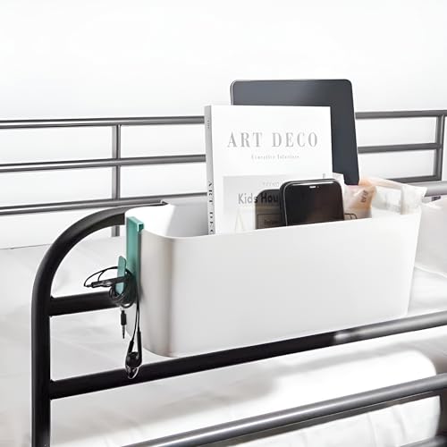 Bedside Organzier Caddy Hanging with Hooks, 11 Lbs (Green) - Image 3