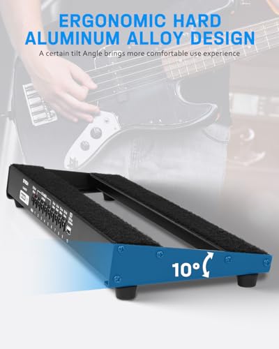 Pedal Board with Built-in Power Supply, Small Guitar - Image 5