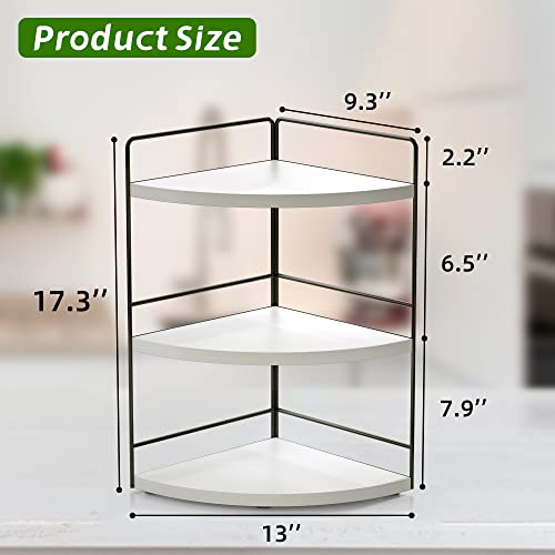 ZGO 3-Tier Bathroom Organizer - Countertop & Corner Organizer - Image 4