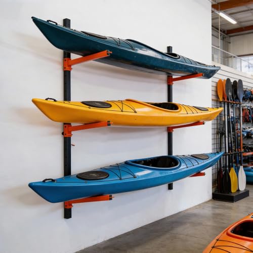 Kayak Storage Rack, Wall Mount Kayak Racks - Image 4