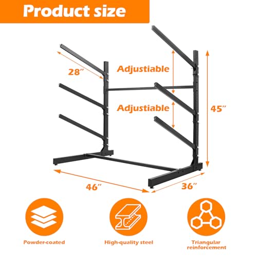 Kayak Storage Rack, Heavy Duty Kayak Racks for Garage - Image 4