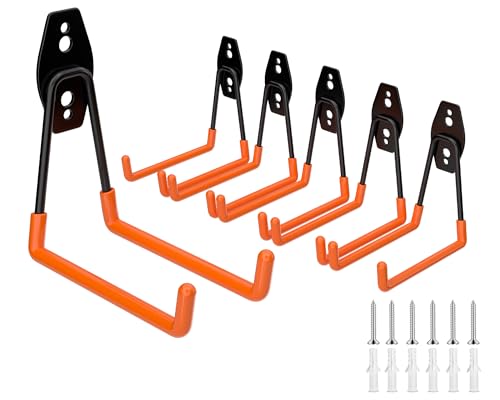 ENUODA Large Garage Hooks Heavy Duty - Ladder Hanger | Garage Storage - Image 2