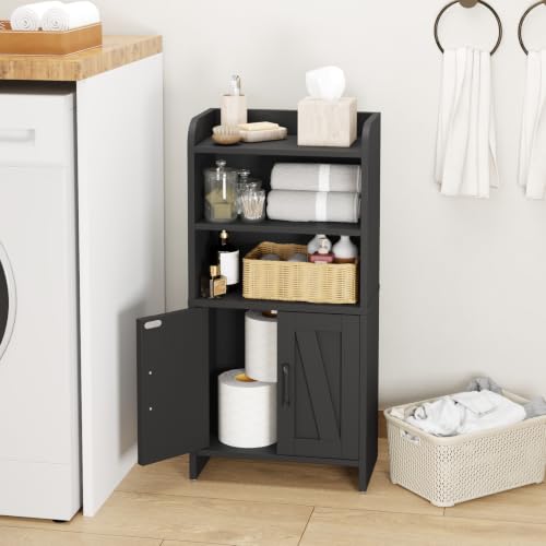 Small Bathroom Storage Cabinet, Farmhouse Freestanding - Image 6