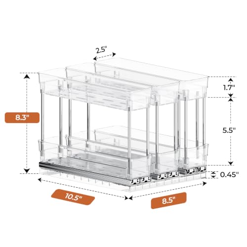 Mystozer Pull Out Spice Rack Organizer for Cabinet, | All Products - Image 4