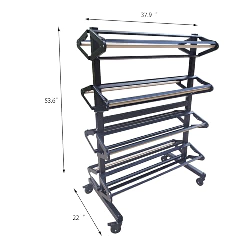 Craft Paper Roll Holder, Butcher Kraft Paper Rack | Home Organization - Image 4