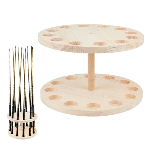 PH PandaHall Wooden Fishing Rod Holder, 12 Enlarged 38mm - Image 2
