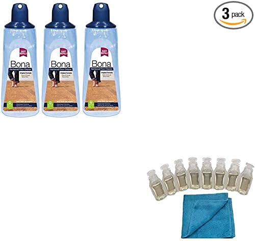 Bona Hardwood Floor Cleaner Refillable Cartridge 3PK Cleaning Kit
