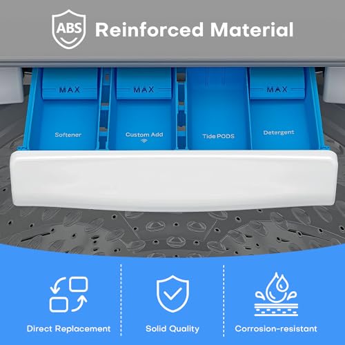 WH42X34717 Washer Dispenser Drawer Assembly for GE | Home Organization - Image 6