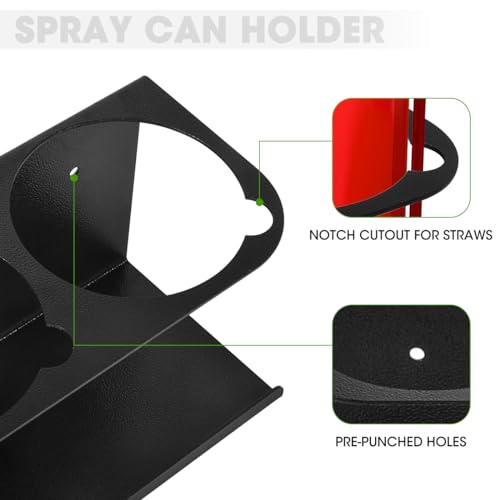 Touri 4 Pcs Spray Can Holder, Able to Hold 20 Cans - Image 6