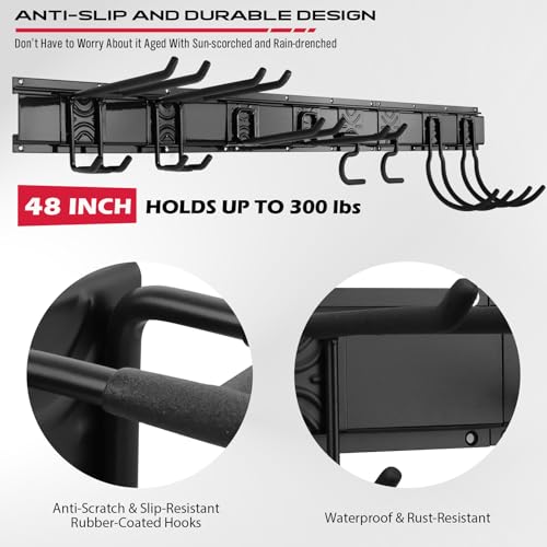 SEDY 48" Heavy Duty Garage Wall Organizer, Wall Mount Tool - Image 6