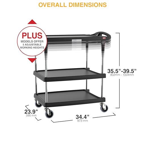Metro myCart Plus Utility Cart - Choose-Your-Height - Image 3