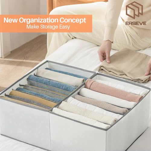 4 Pack 7-Grid Closet Organizers and Storage Bins with Dividers - Image 5