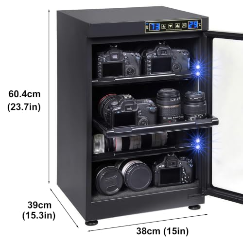 85L Dehumidifying Dry Cabinet Box, Touch Screen 4 Layers - Image 3