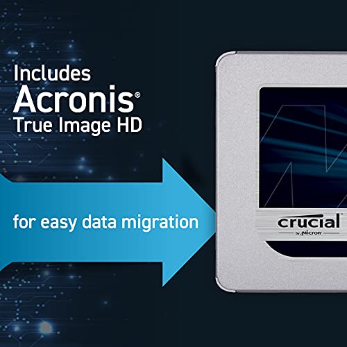 Crucial MX500 1TB 3D NAND SATA 2.5 Inch Internal SSD, up - Image 7