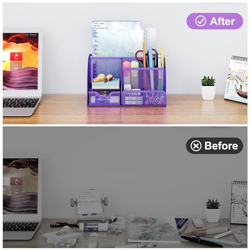 EasyPAG Mesh Desk Organizer with Drawer Multi-functi | All Products - Image 5