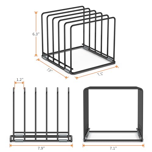 Cutting Board Organizer, Kitchen Cabinet Organizer - Image 3